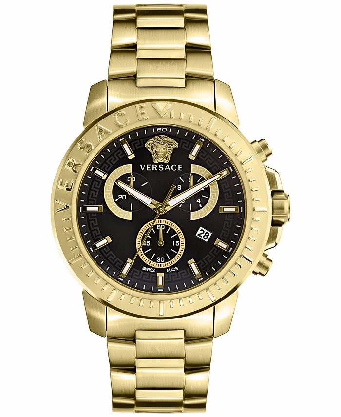 Versace Watches Versace Men's VE2E00921 V-Ray 45mm Quartz Watch