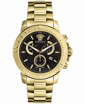 Versace Watches Versace Men's VE2E00921 V-Ray 45mm Quartz Watch