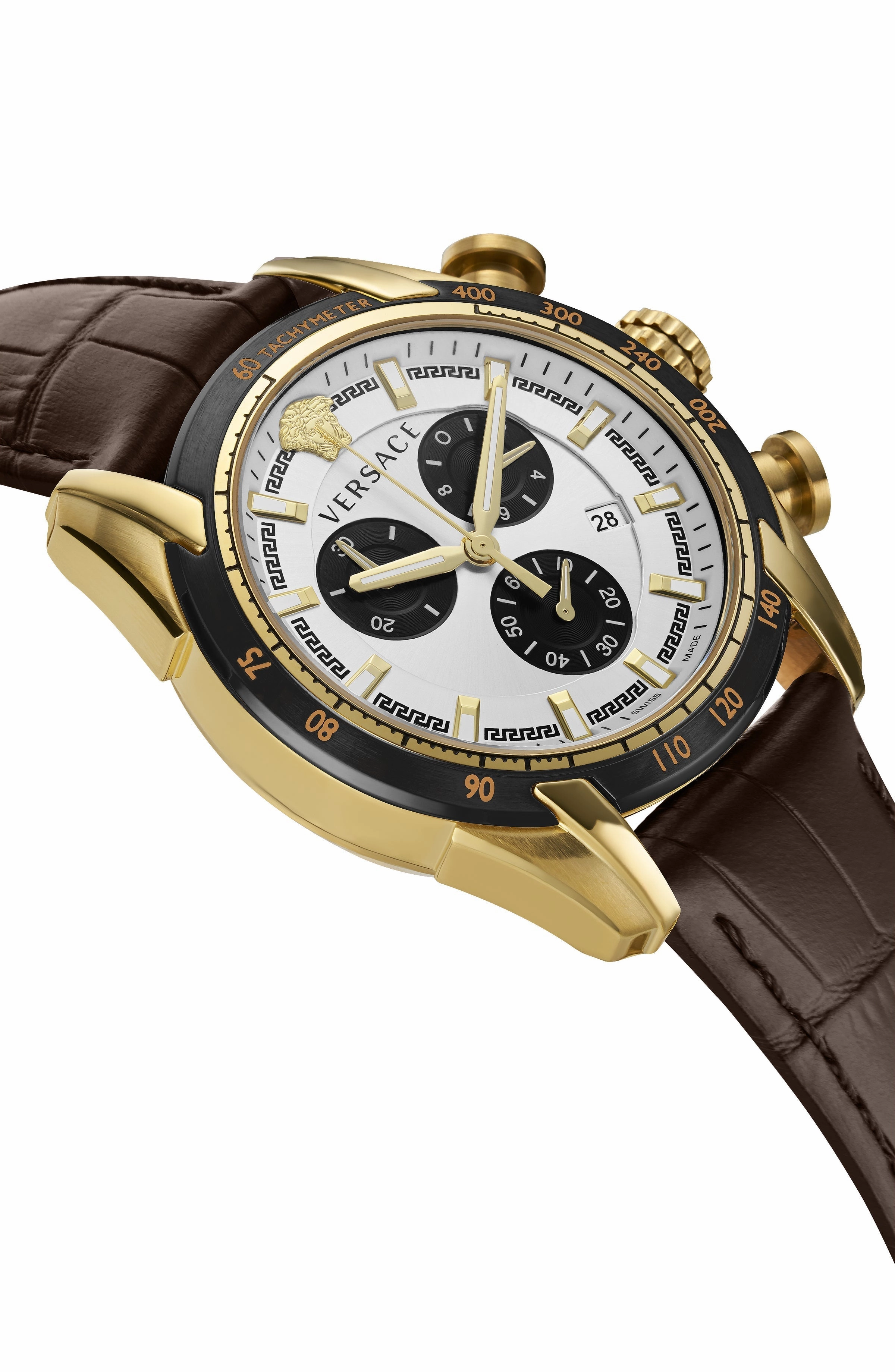 Versace Watches Versace Men's VE2I00221 V-Ray 44mm Quartz Watch