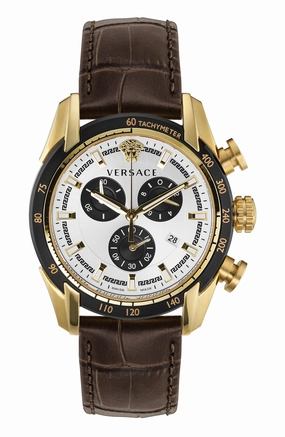 Versace Watches Versace Men's VE2I00221 V-Ray 44mm Quartz Watch