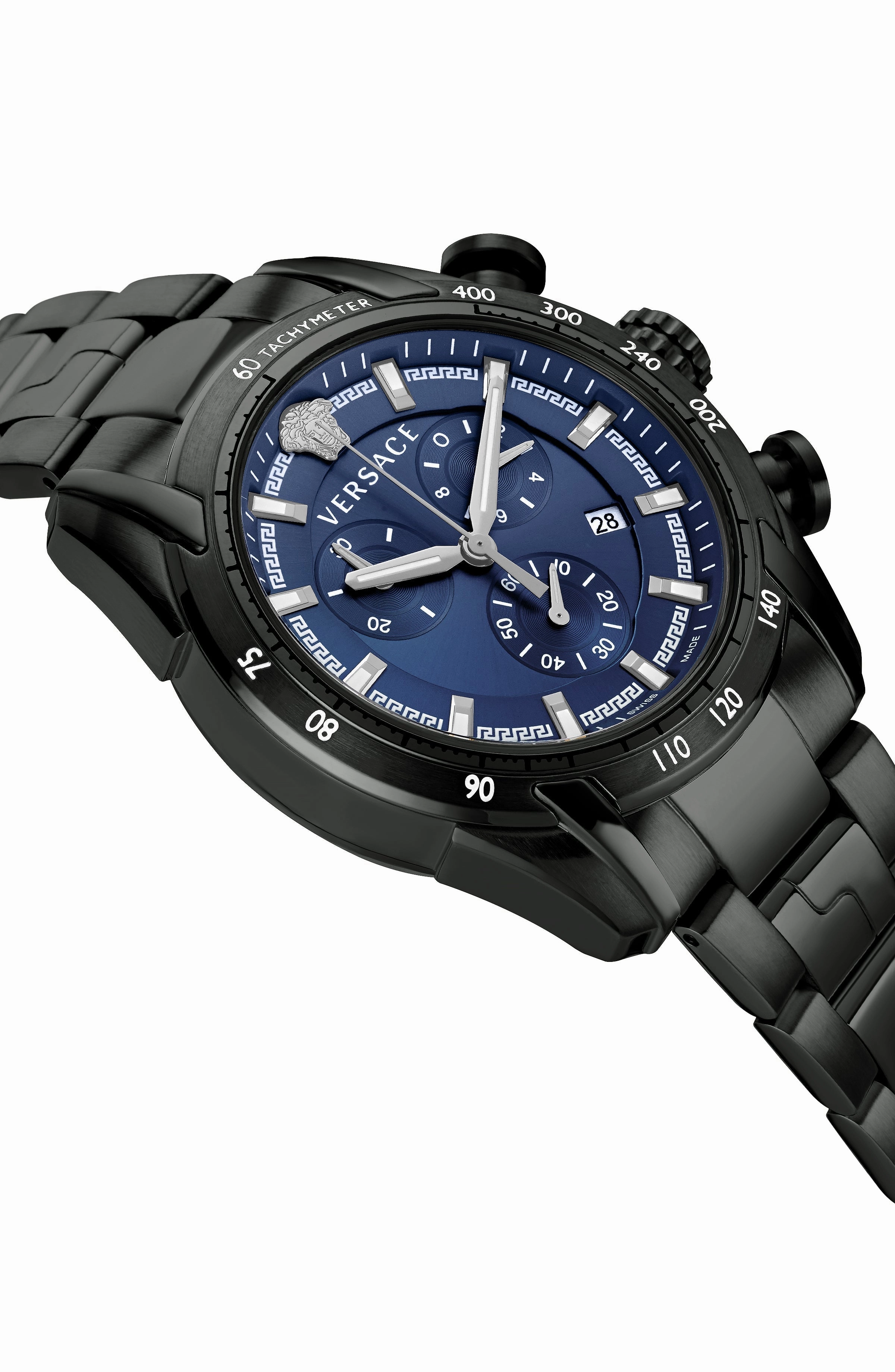 Versace Watches Versace Men's VE2I00521 V-Ray 44mm Quartz Watch