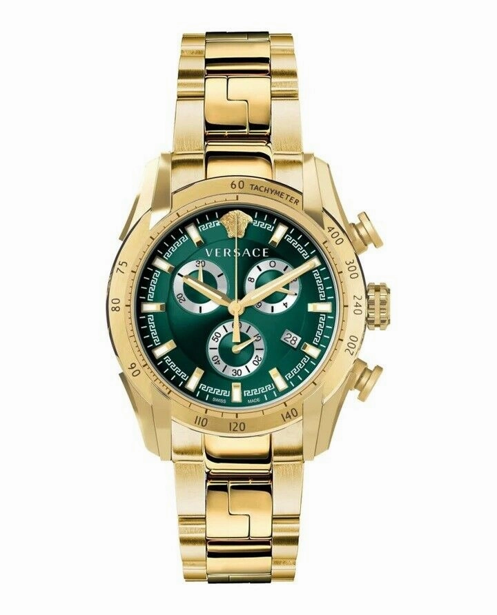Versace Watches Versace Men's VE2I00621 V-Ray 44mm Quartz Watch