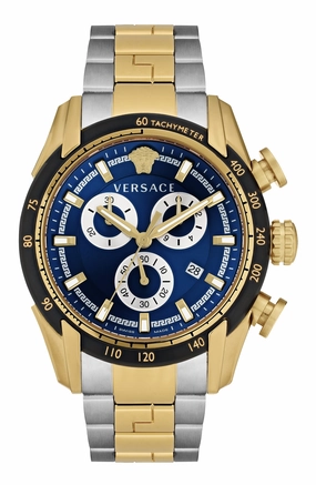 Versace Watches Versace Men's VE2I01021 V-Ray 44mm Quartz Watch