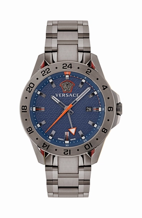 Versace Watches Versace Men's VE2W00422 Sport Tech GMT 45mm Quartz Watch