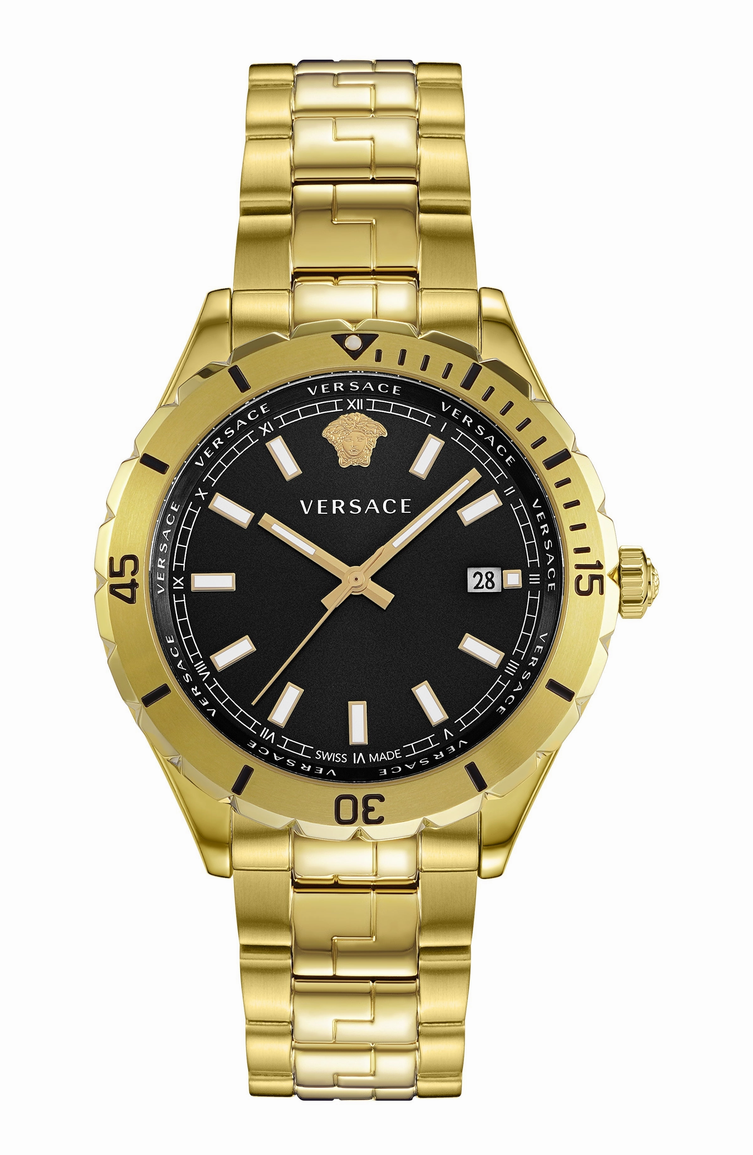 Versace Watches Versace Men's VE3A00820 Hellenyium 42mm Quartz Watch