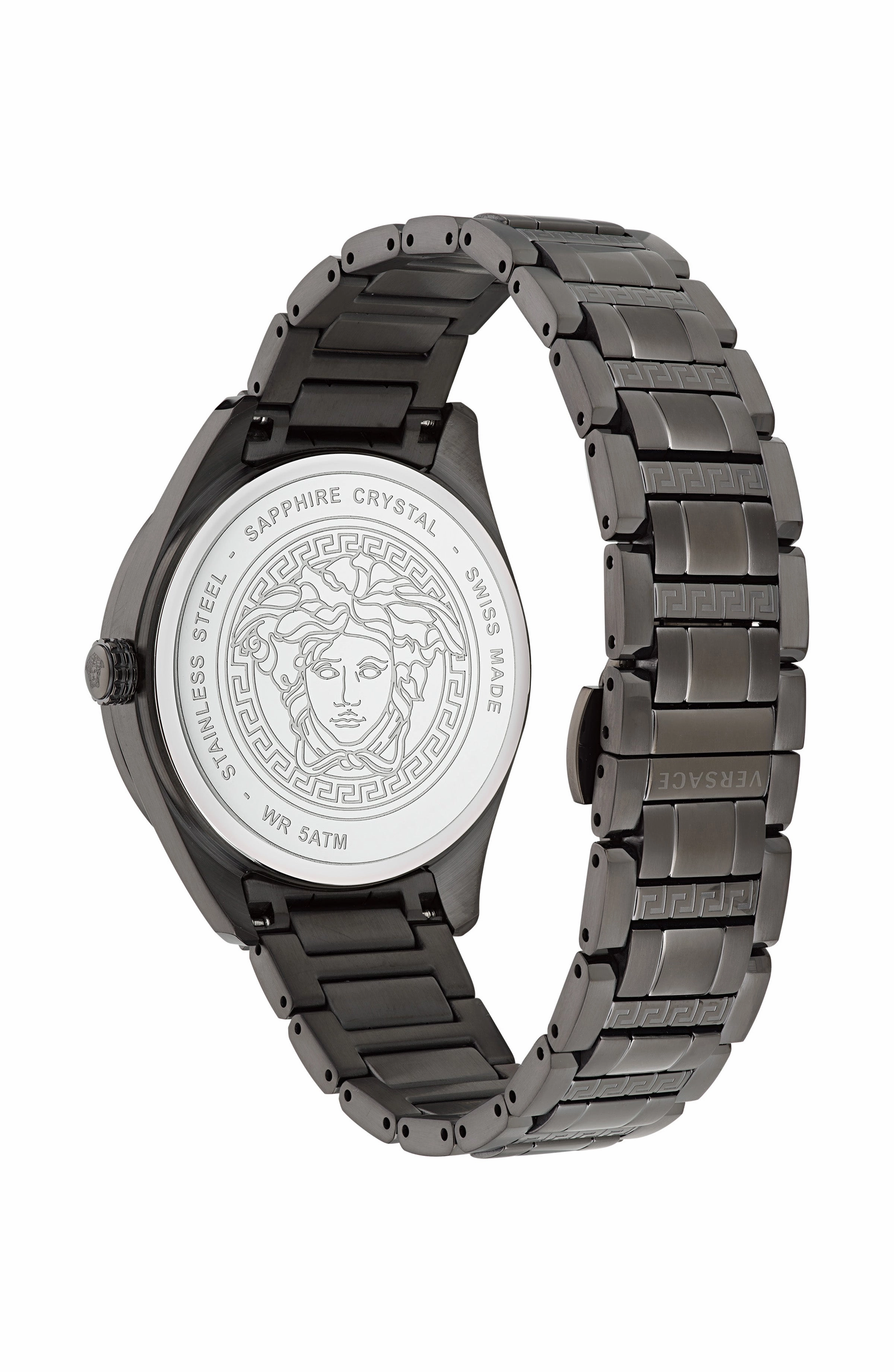 Versace Watches Versace Men's VE3H00522 V-Vertical 42mm Quartz Watch
