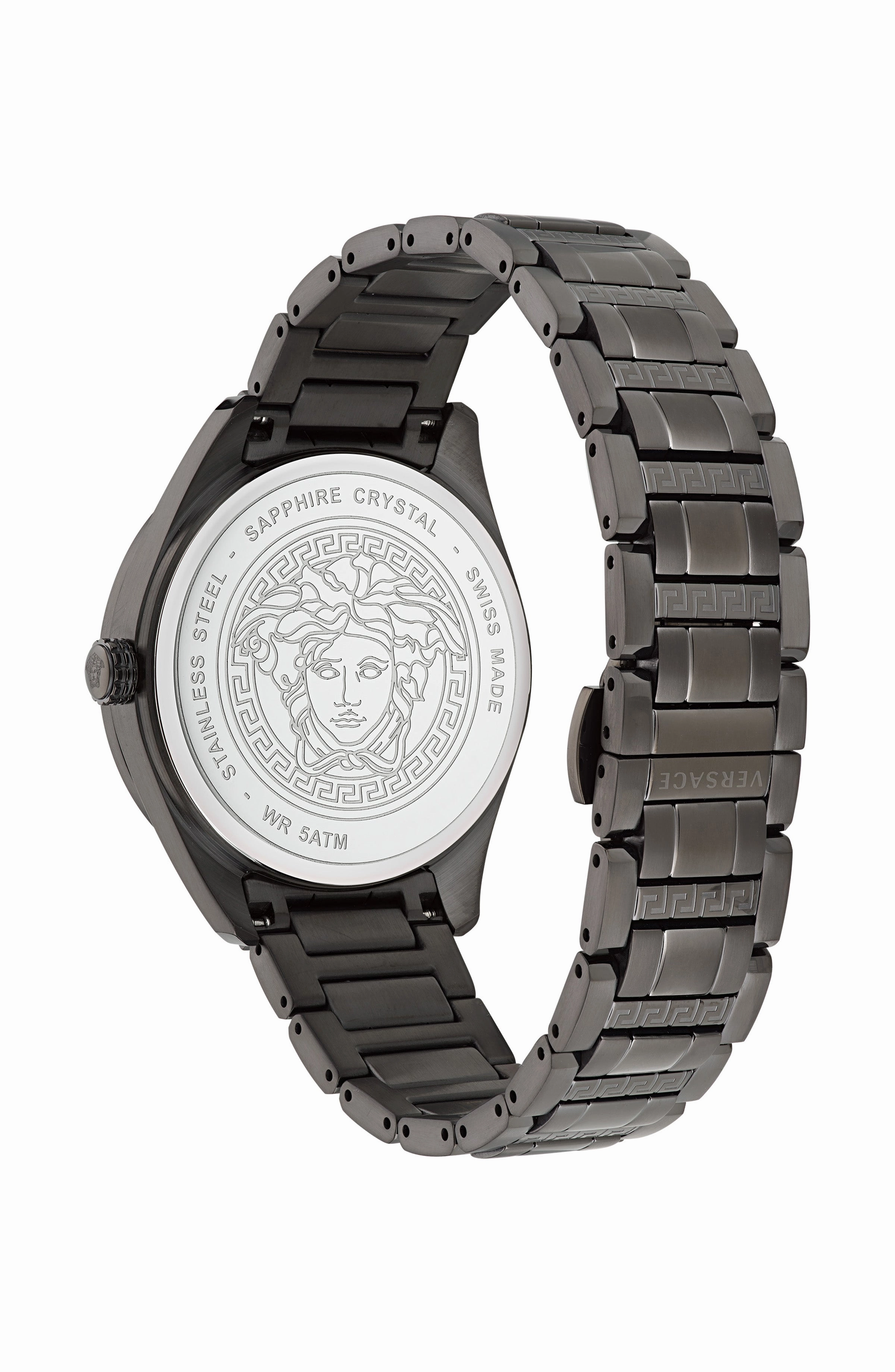 Versace Watches Versace Men's VE3H00522 V-Vertical 42mm Quartz Watch