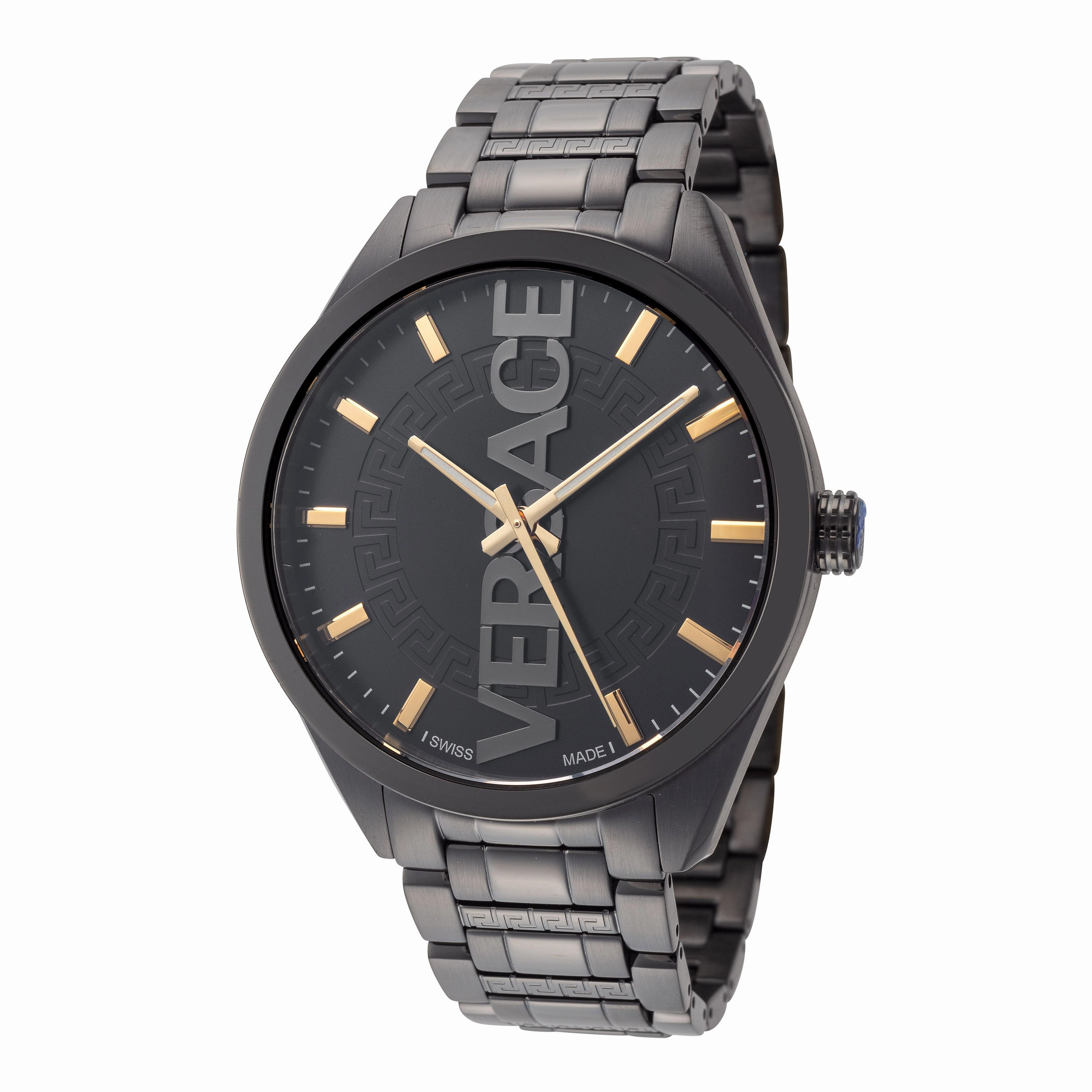 Versace Watches Versace Men's VE3H00522 V-Vertical 42mm Quartz Watch