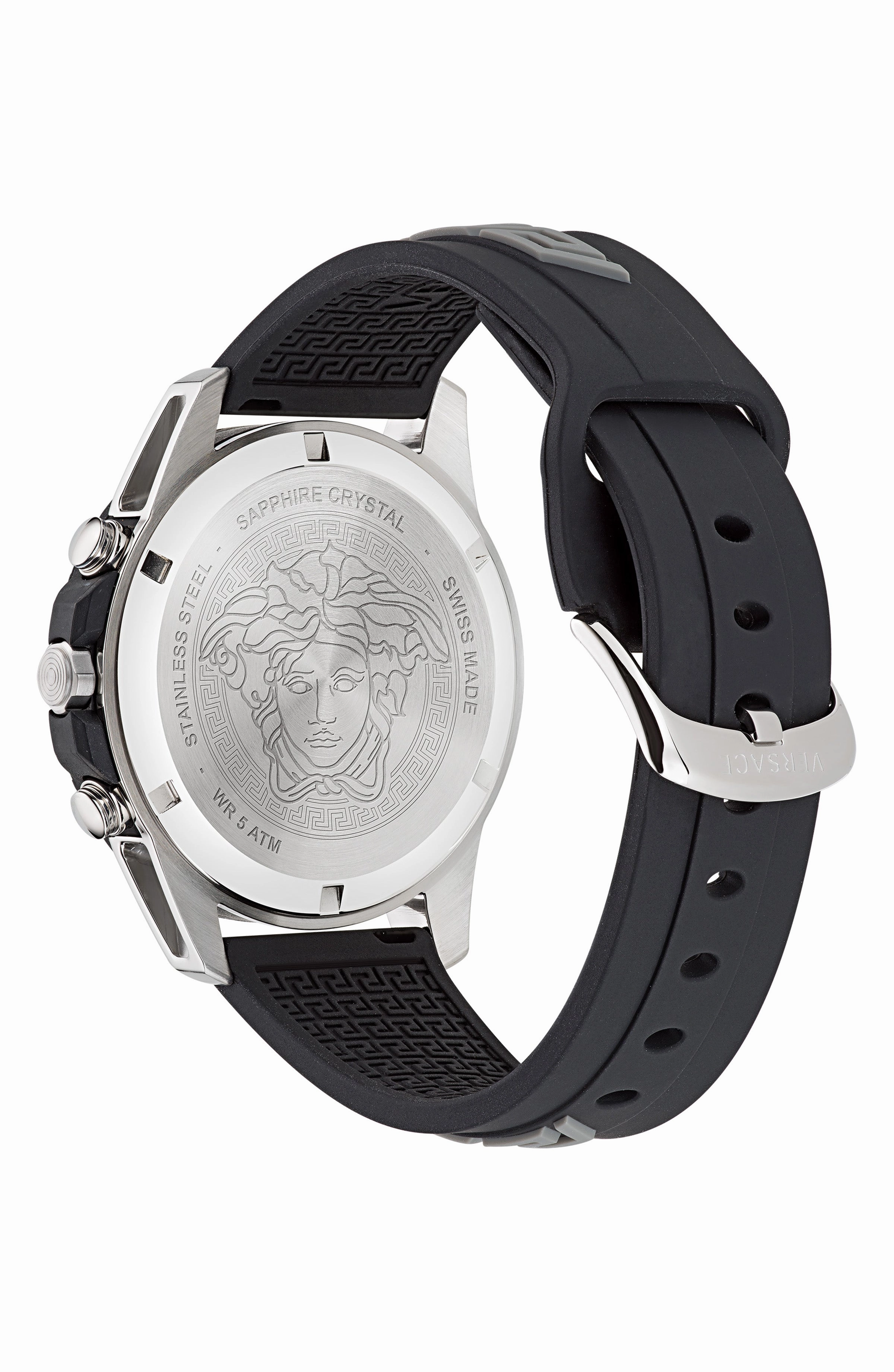 Versace Watches Versace Men's VE3J00222 Greca Action Chrono 45mm Quartz Watch