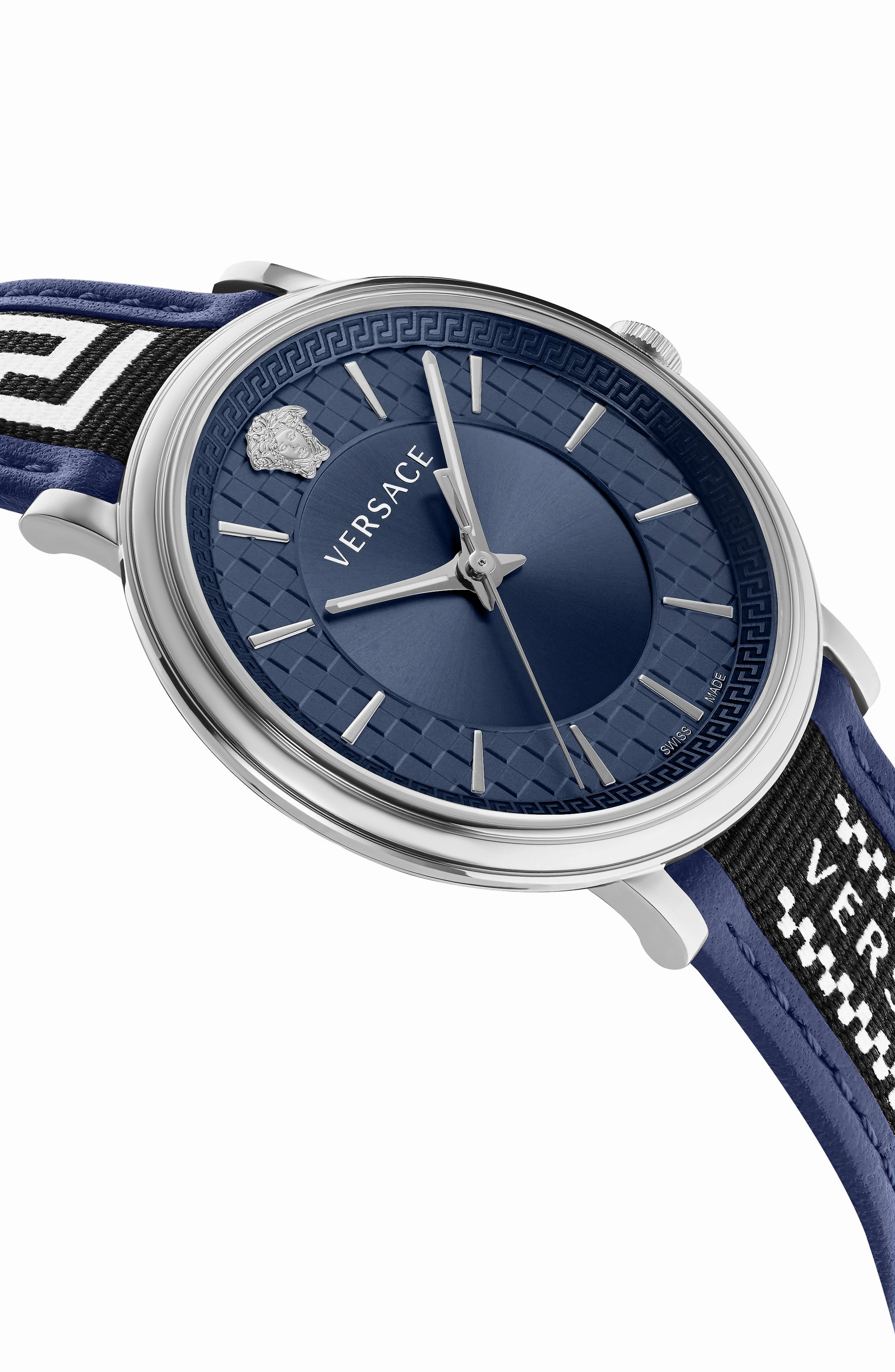 Versace Watches Versace Men's VE5A01121 V-Circle 42mm Quartz Watch