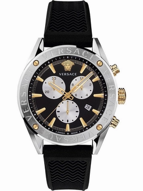 Versace Watches Versace Men's VEHB00119 V-Chrono 44mm Quartz Watch