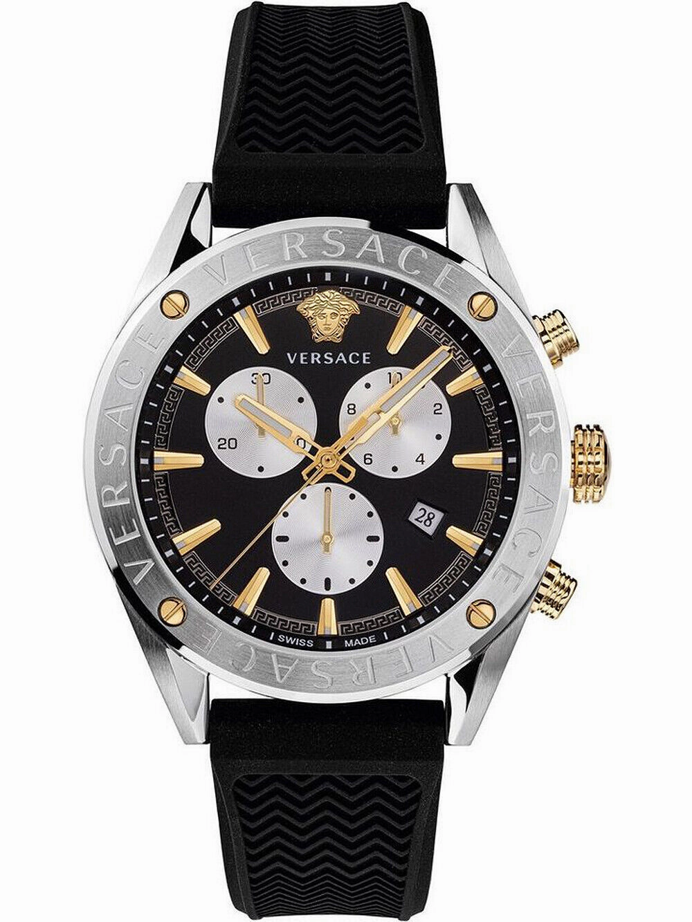 Versace Watches Versace Men's VEHB00119 V-Chrono 44mm Quartz Watch