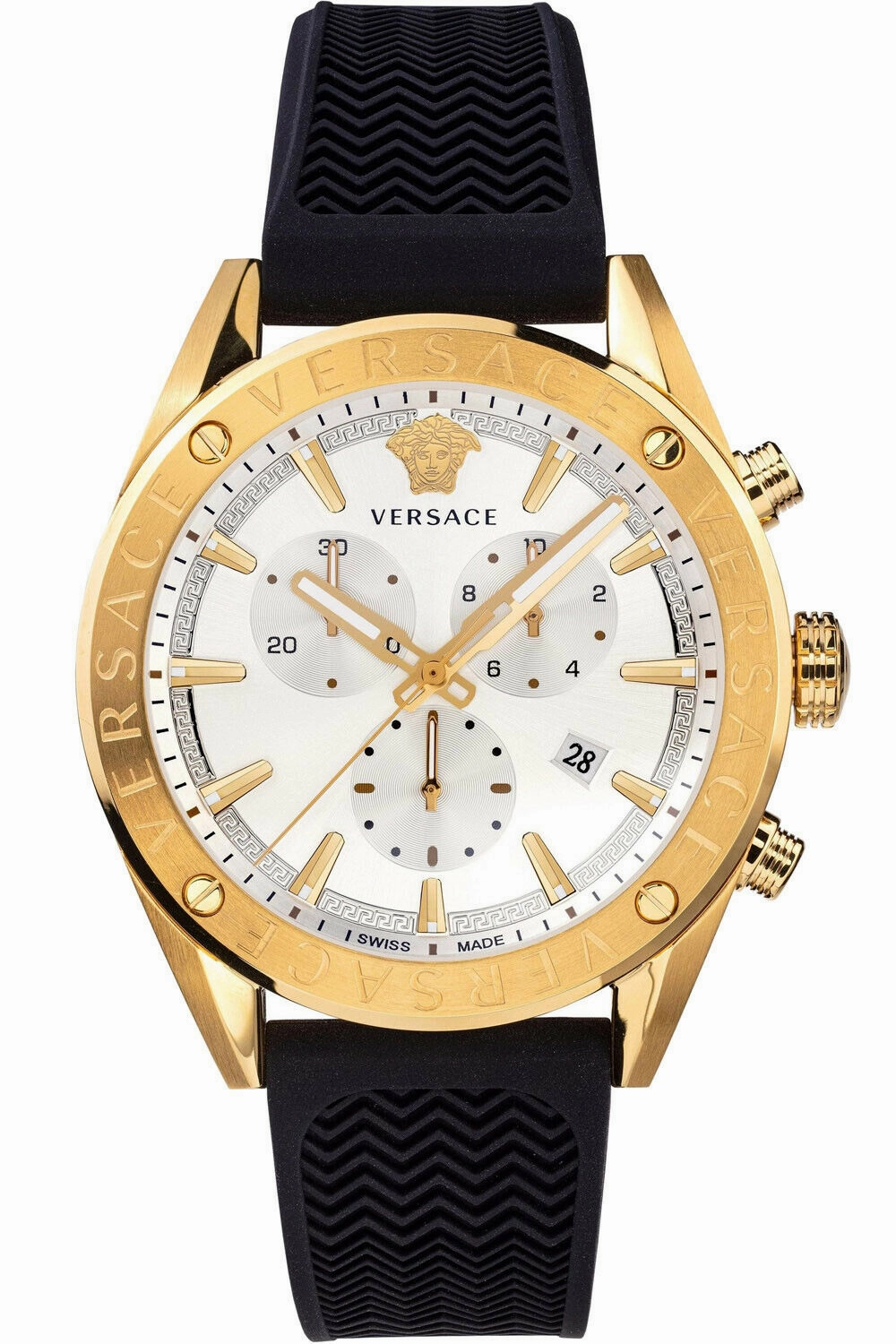 Versace Watches Versace Men's VEHB00219 V-Chrono 45mm Quartz Watch