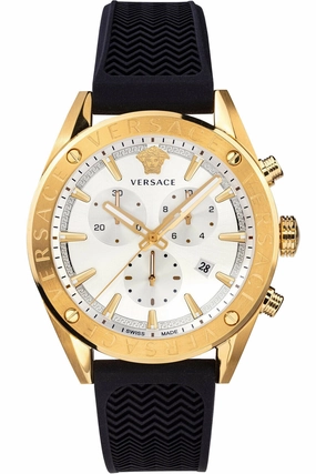 Versace Watches Versace Men's VEHB00219 V-Chrono 45mm Quartz Watch