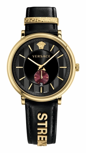Versace Watches Versace Men's Versace V-Circle 42mm Quartz Watch VBQ050017
