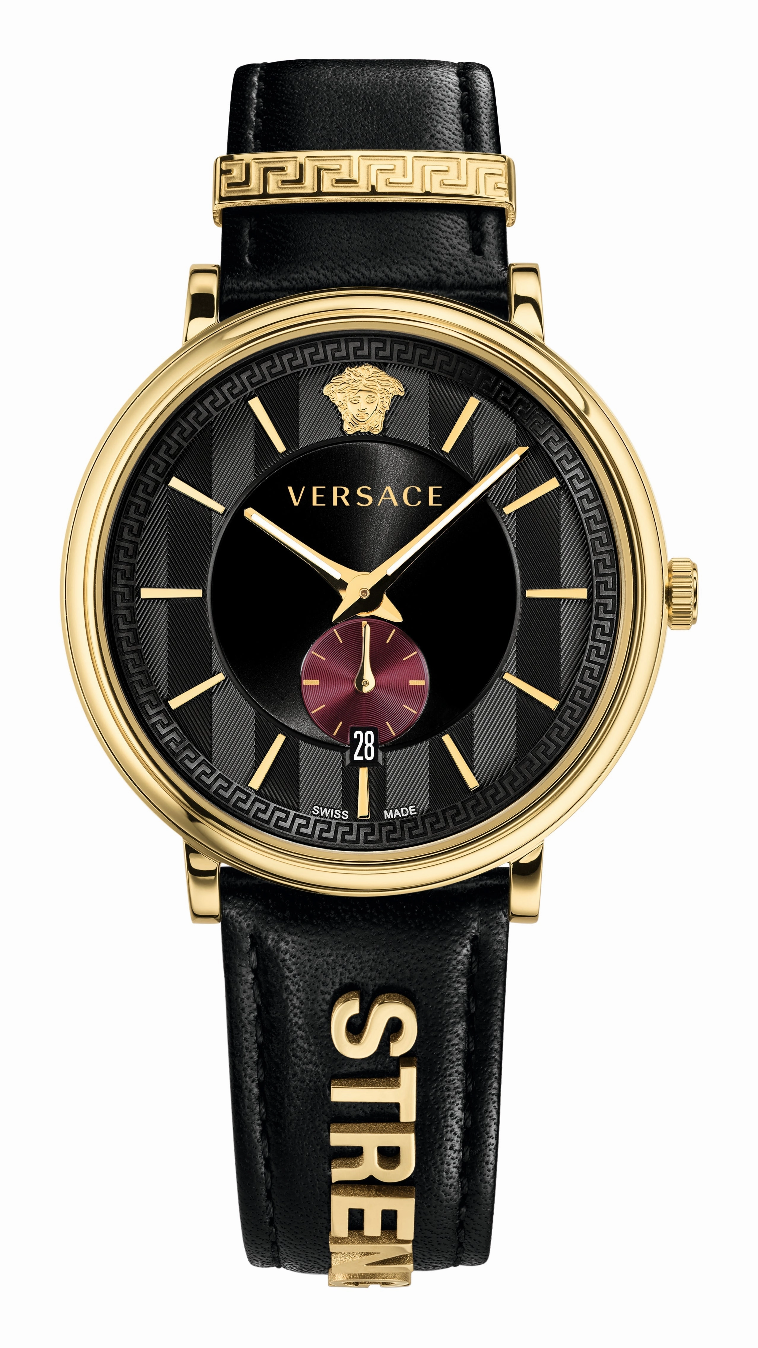 Versace Watches Versace Men's Versace V-Circle 42mm Quartz Watch VBQ050017