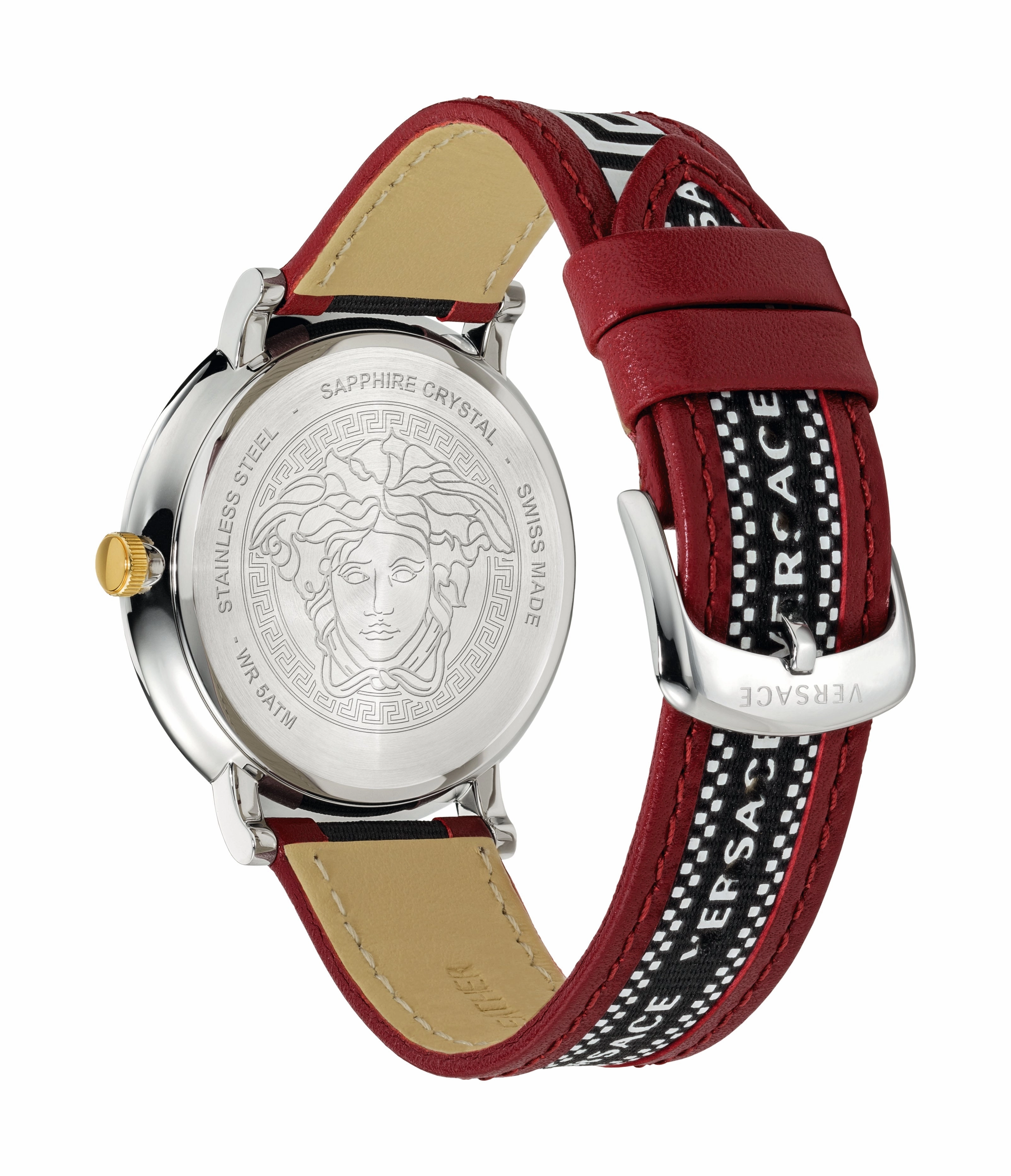 Versace Watches Versace Men's Versace V-Circle 42mm Quartz Watch VEBQ01319