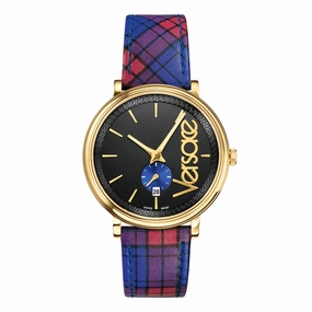 Versace Watches Versace Men's Versace V-Circle The Clans 42mm Quartz Watch VEBQ00218