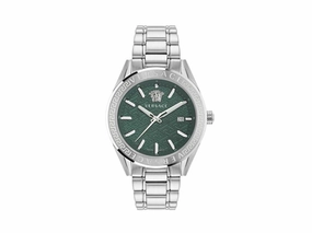 Versace Watches Versace Men's Versace V-Code 42mm Quartz Watch VE6A00423
