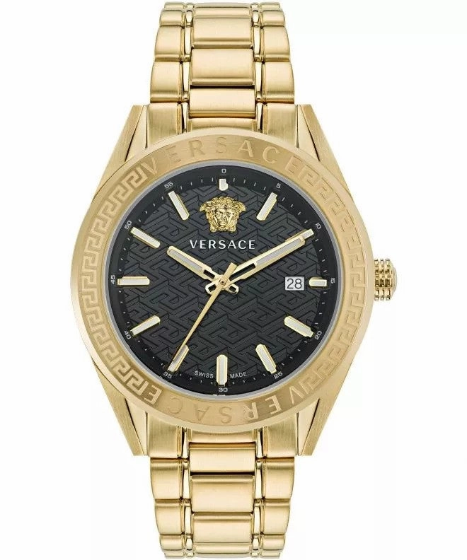 Versace Watches Versace Men's Versace V-Code 42mm Quartz Watch VE6A00623