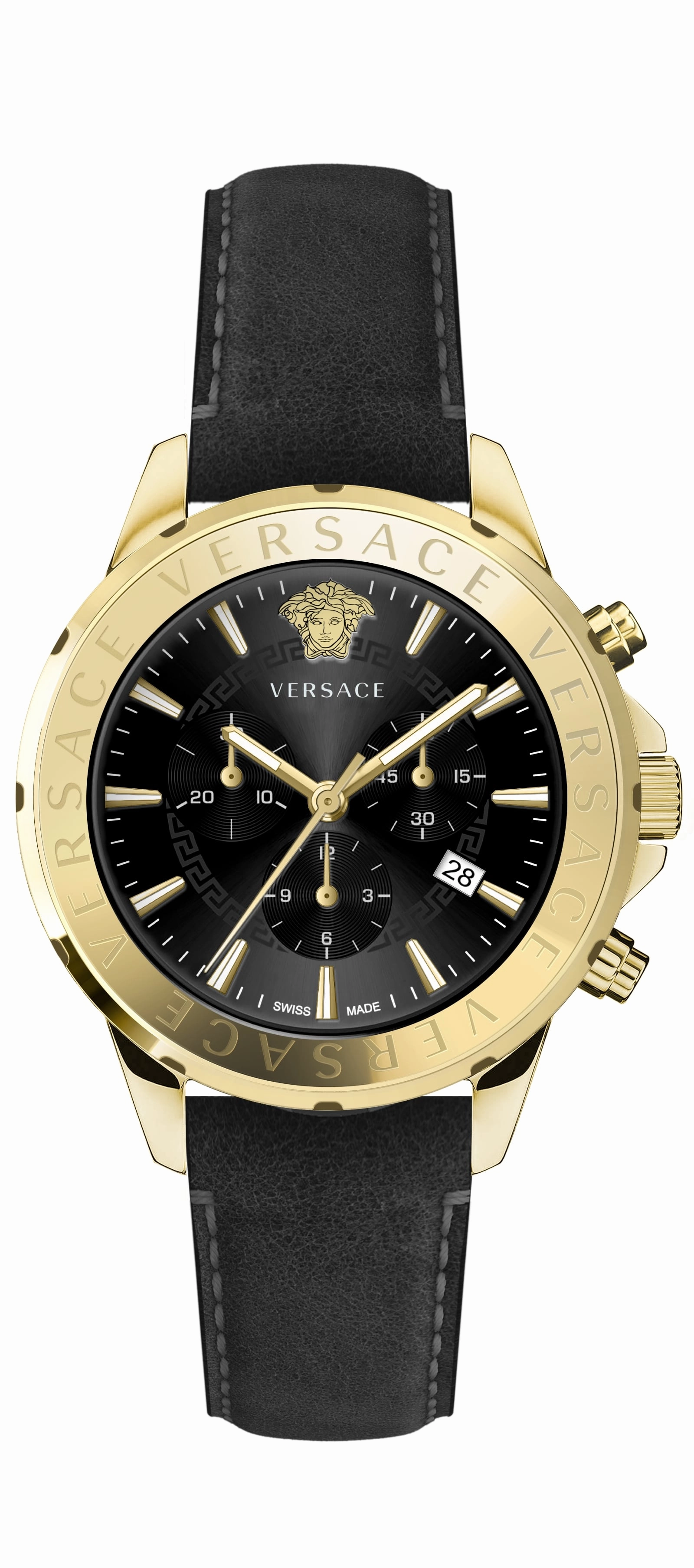 Versace Watches Versace Men's VEV600721 Chrono Signature 44mm Quartz Watch