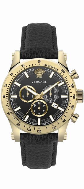 Versace Watches Versace Men's VEV800821 Chrono Sporty 44mm Quartz Watch