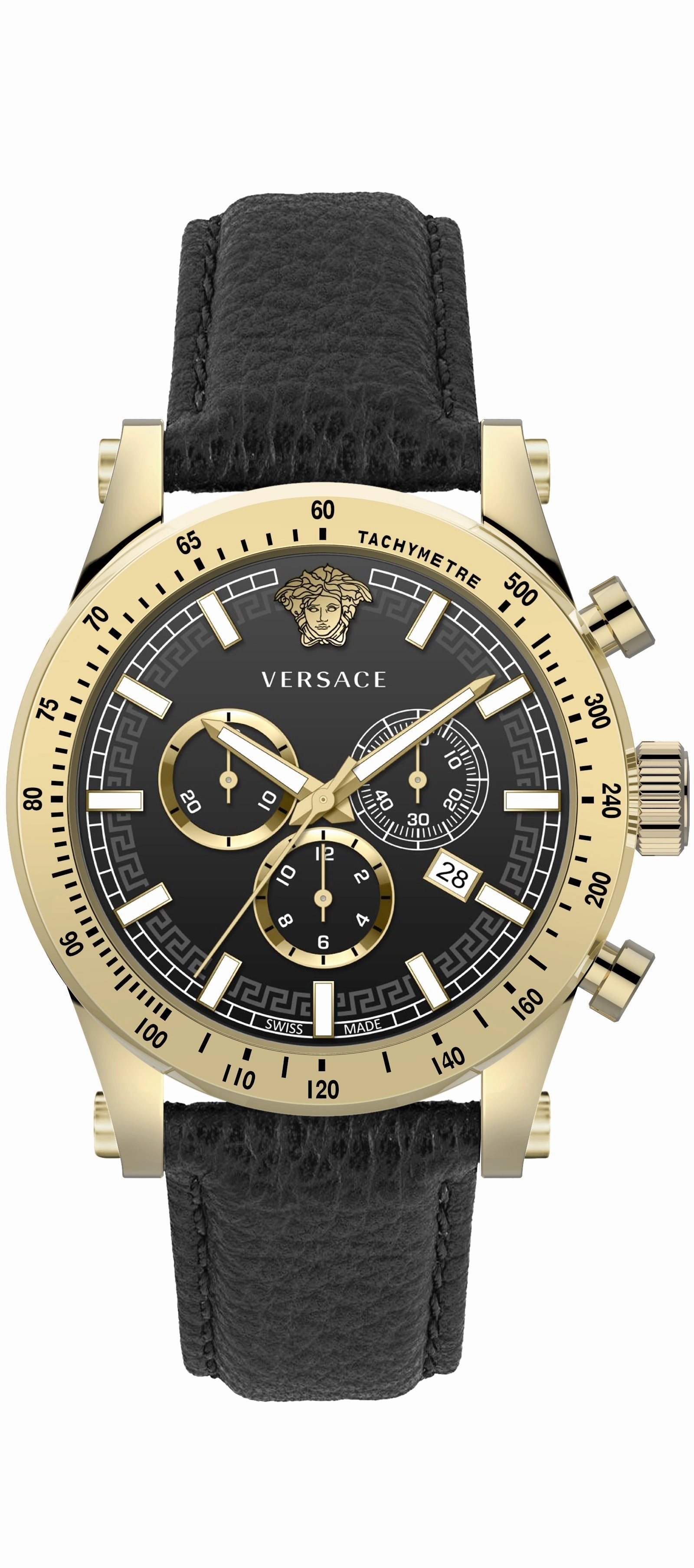 Versace Watches Versace Men's VEV800821 Chrono Sporty 44mm Quartz Watch