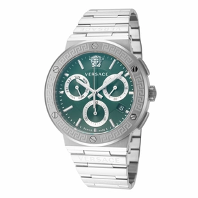 Versace Watches Versace Men's VEZ900121 Greca Logo 43mm Quartz Watch