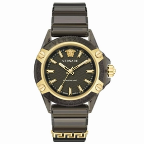 Versace Watches Versace Unisex Versace Icon Active Indiglo 42mm Quartz Watch VE6E00123
