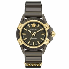 Versace Watches Versace Unisex Versace Icon Active Indiglo 42mm Quartz Watch VE6E00123