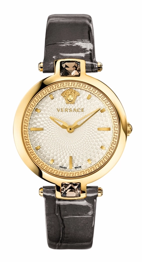 Versace Watches Versace Women's Crystal Gleam 36.5mm Quartz Watch VAN060016