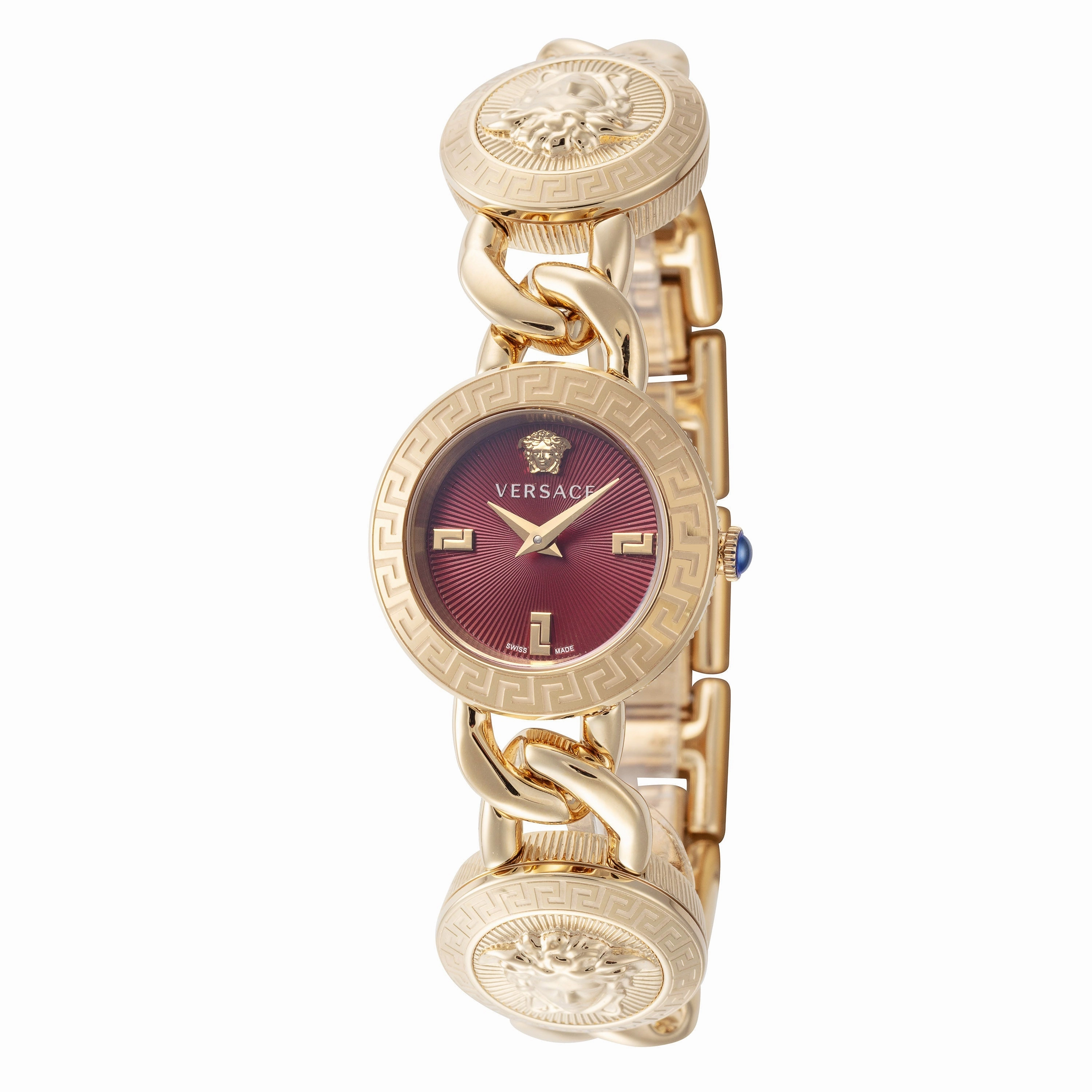 Versace Watches Versace Women's VE3C00322 Stud Icon 26mm Quartz Watch