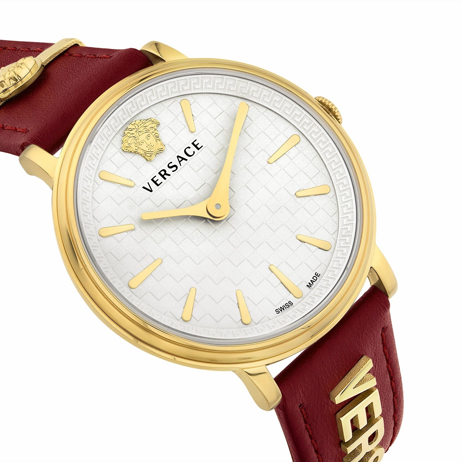 Versace Watches Versace Women's VE8104322 V-Circle 38mm Quartz Watch