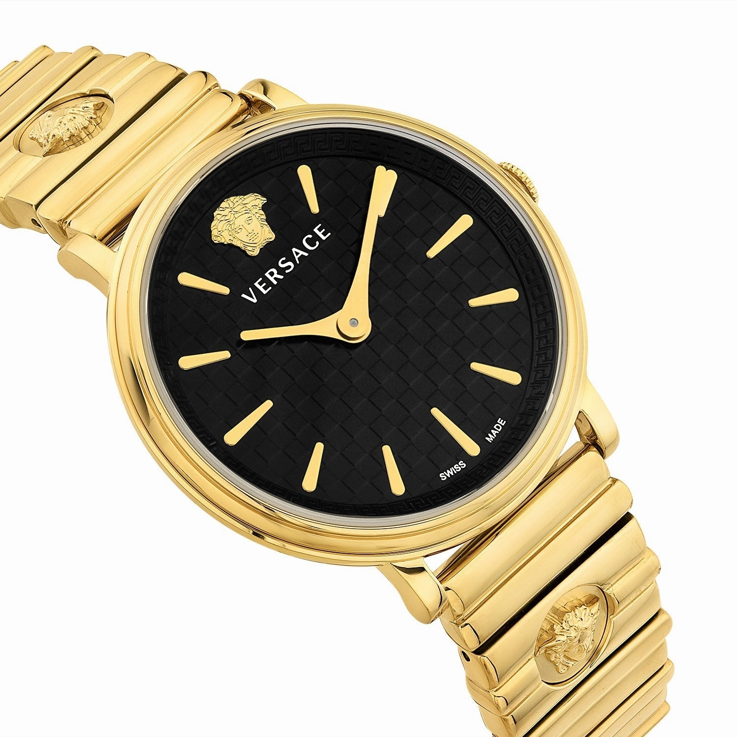 Versace Watches Versace Women's VE8104722 V-Circle 38mm Quartz Watch