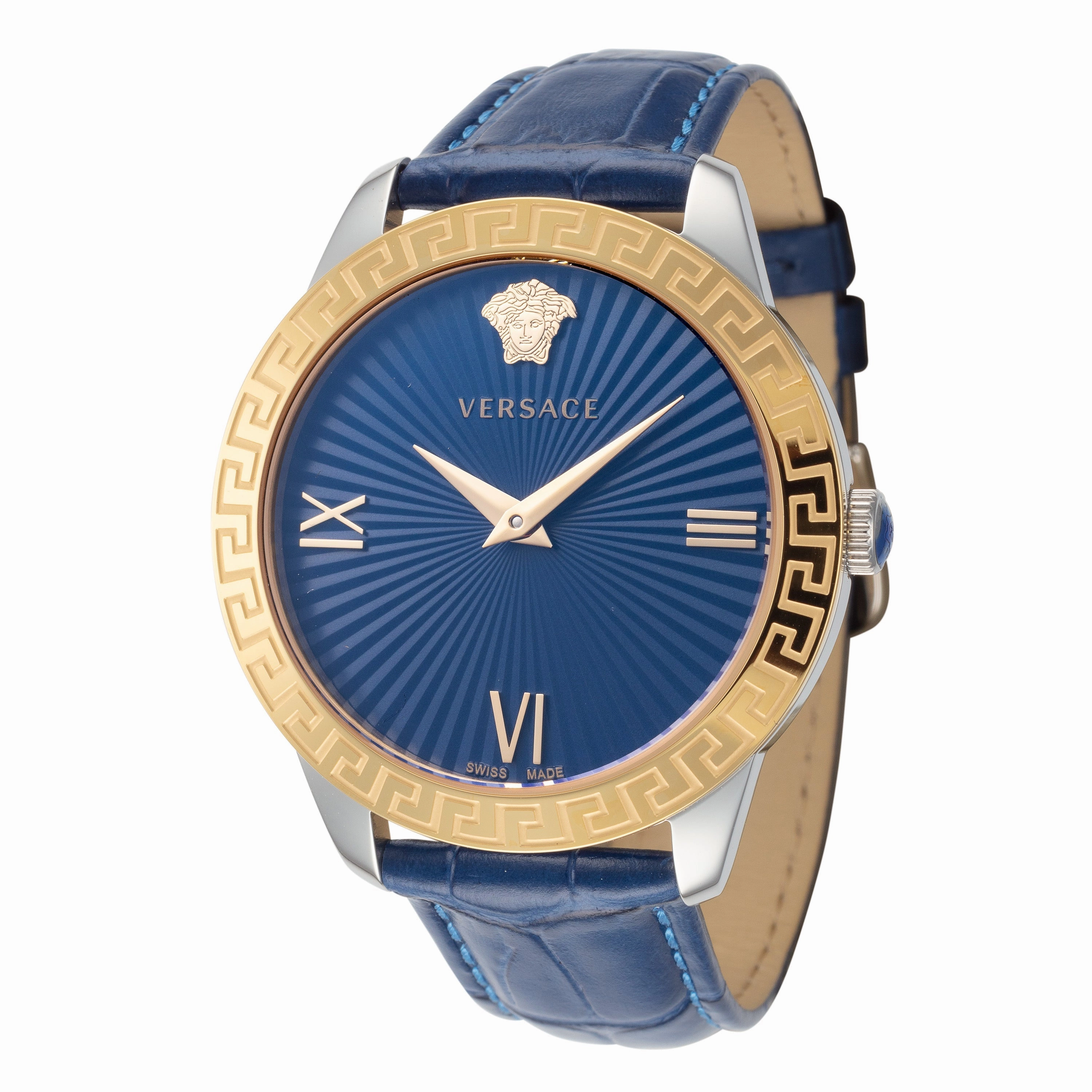 Versace Watches Versace Women's VEVC00219 Greca Signature 38mm Quartz Watch