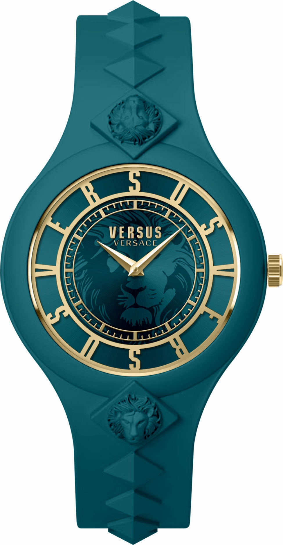 Versace Watches Versus Versace - Fire Island Studs Silicone Watch