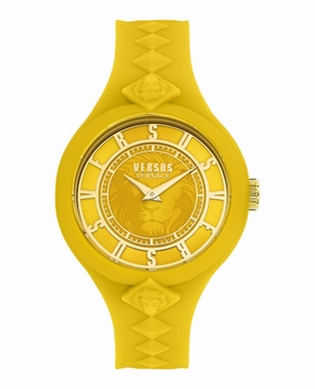 Versace Watches Versus Versace - Fire Island Studs Silicone Watch