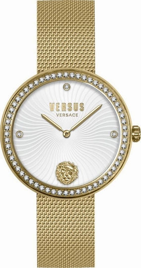 Versace Watches Versus Versace Women's Lea Crystal 35mm Quartz Watch