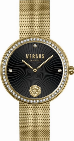 Versace Watches Versus Versace Women's Lea Crystal 35mm Quartz Watch