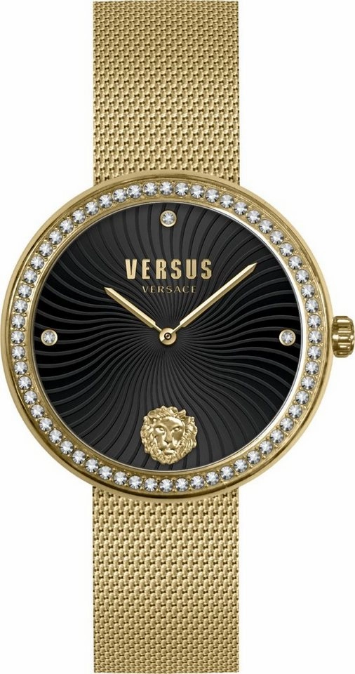 Versace Watches Versus Versace Women's Lea Crystal 35mm Quartz Watch