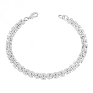 Watch Chain Silver Bracelet B5394 Beginnings Jewellery