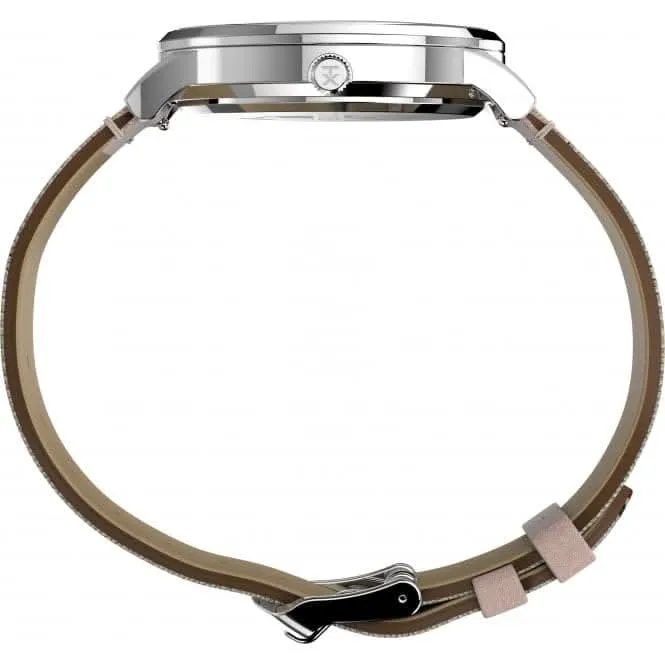 Waterbury Classic Mixed Material Strap Watch TW2V73700