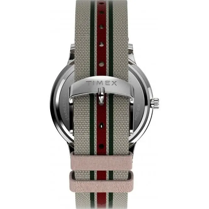 Waterbury Classic Mixed Material Strap Watch TW2V73700
