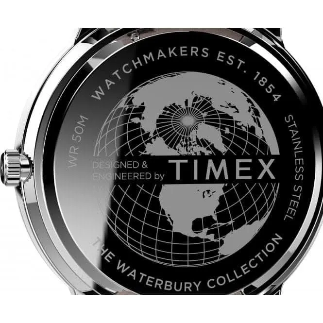 Waterbury Classic Mixed Material Strap Watch TW2V73700