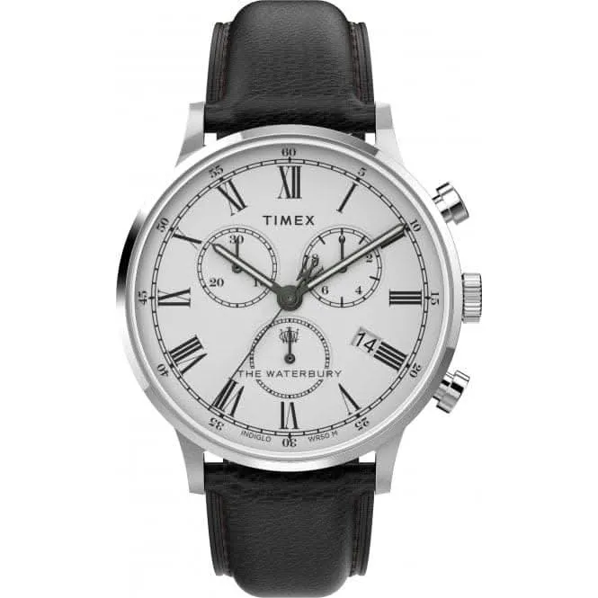 Waterbury Stainless Steel Classic Chronograph Watch TW2U88100