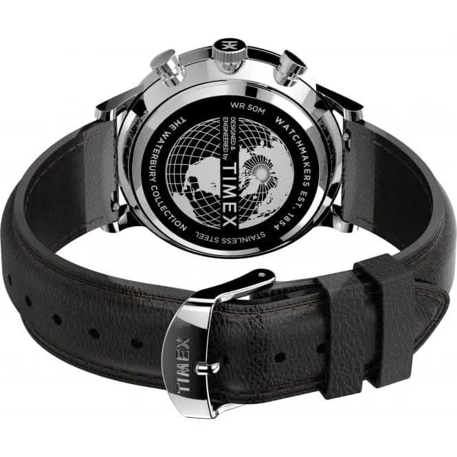 Waterbury Stainless Steel Classic Chronograph Watch TW2U88100