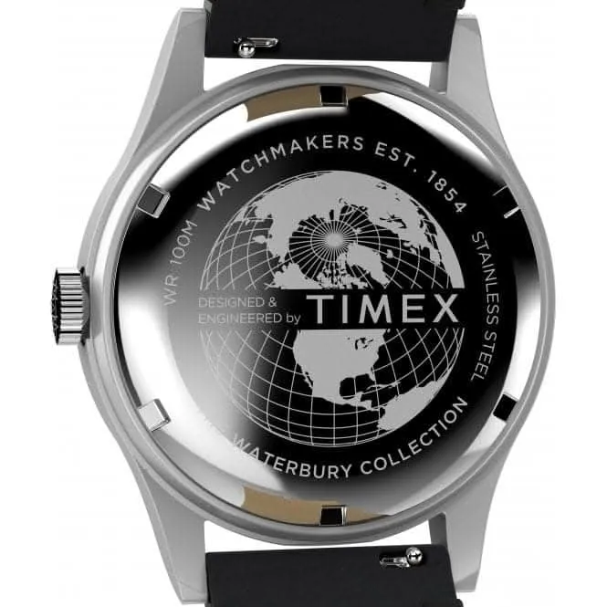 Waterbury Traditional Day Date Leather Strap Watch TW2W14700