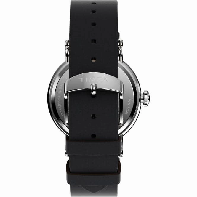 Waterbury Standard Black Leather Strap Watch TW2W20200