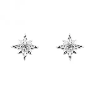 Zirconia Starburst Earrings E6237C Beginnings Jewellery